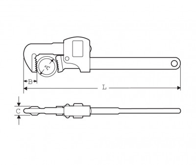 Газовые ключи STILLSON 8