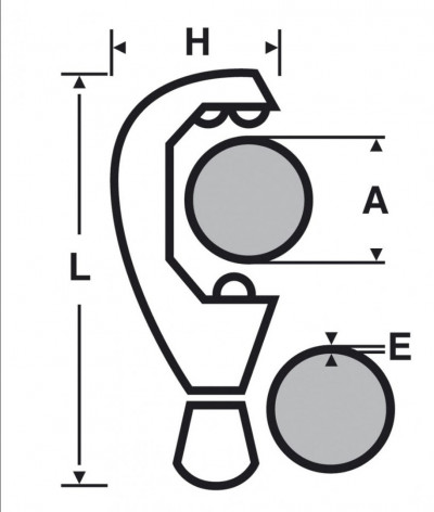 Труборез роликовый для медной трубы МИНИ, 3 - 16 мм